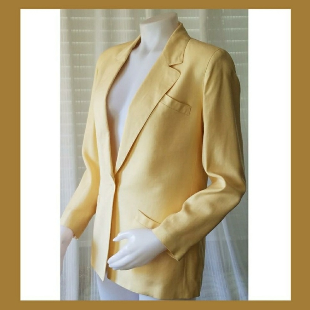 Christian Dior Linen Blazer